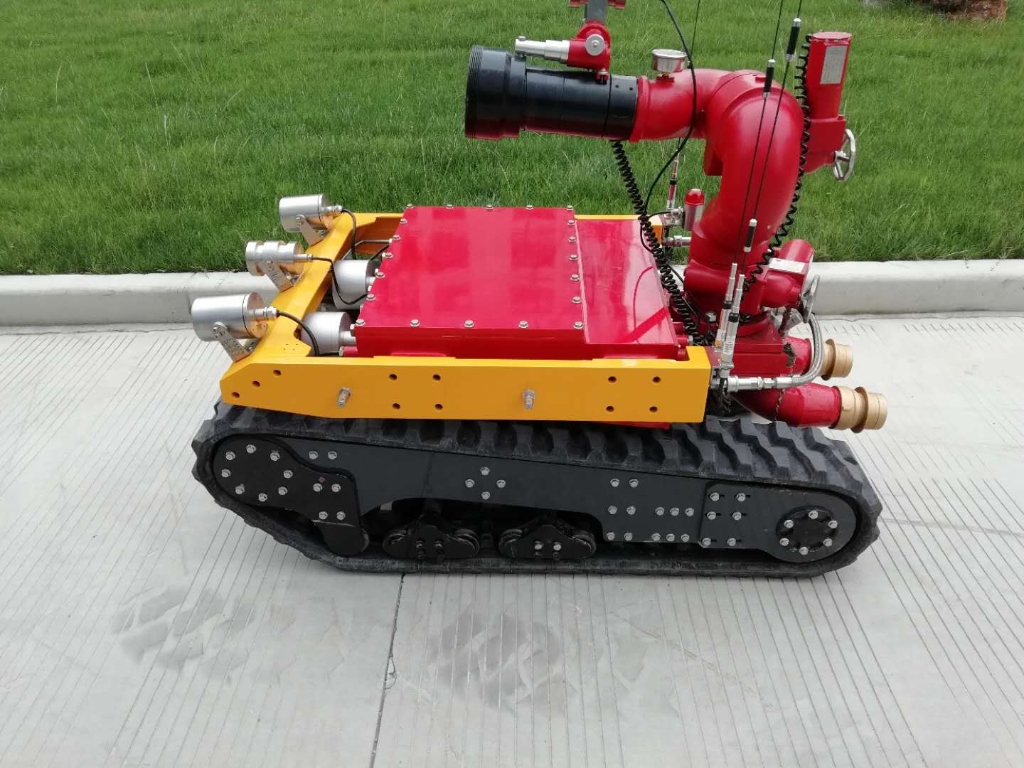 防爆滅火偵查機器人